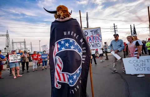 Getty Images Protest Arizona, 5 November 2020