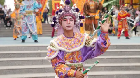 Getty Images Chinese performer