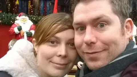 Contributed Tadhg Lydon and wife Jess