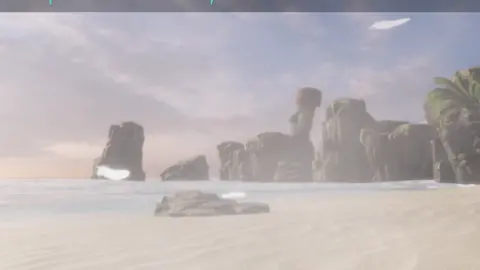 NeuroPro If the user's mind wanders a mist obscures the statues