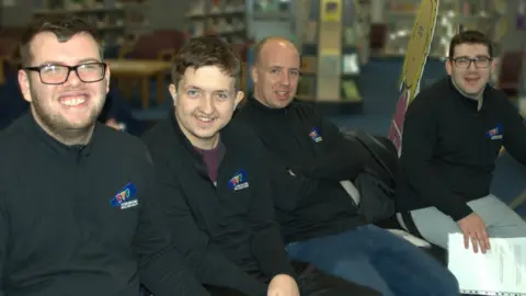 Playtrail Some of the young people who took part in the project