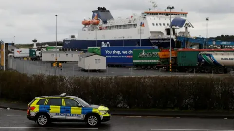 Reuters Larne port