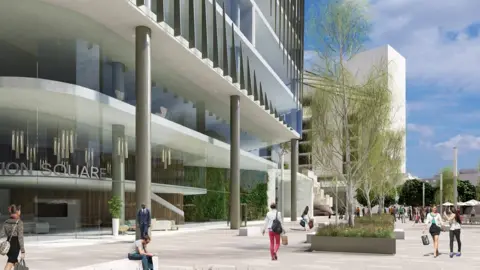 Southampton City Council Proposals for new office building in Southampton city centre