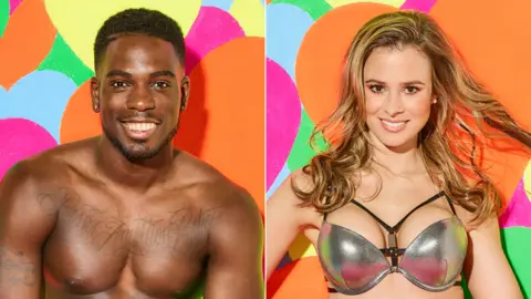 ITV Marcel and Camilla from Love Island