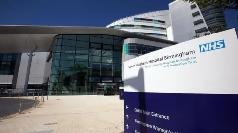 Getty Images The Queen Elizabeth Hospital Birmingham
