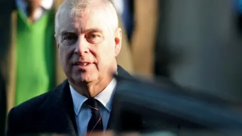 Reuters Prince Andrew, The Duke of York, pictured in 2020