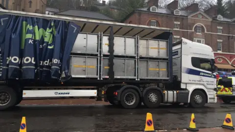 New flood barriers arriving in Ironbridge