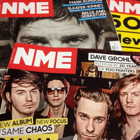 Edd Griffin/REX/Shutterstock NME in 2015