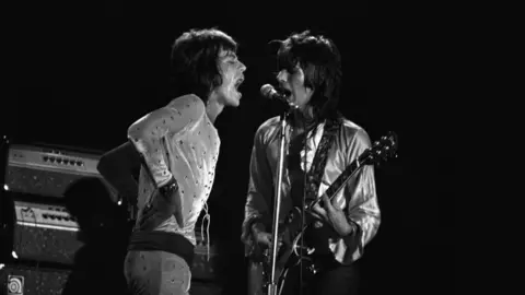 Getty Images Rolling Stones performing