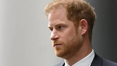 Reuters Prince Harry at the High Court in June