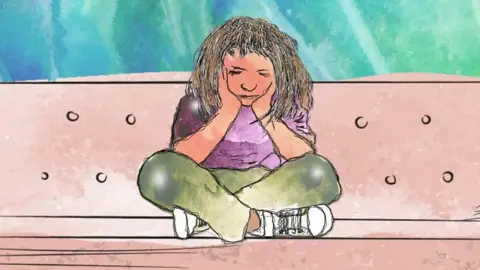 Adopted child animation