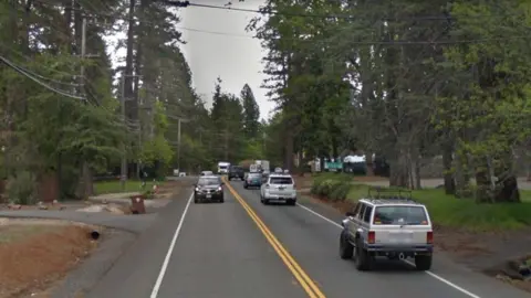 Google Street View Screenshot of Skyway road as it ordinary looked