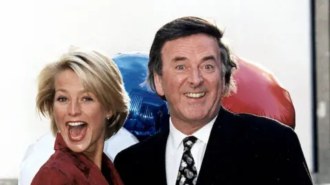 BBC Ulrika Jonsson and Terry Wogan