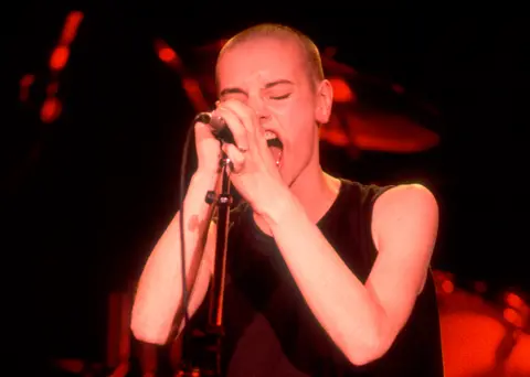 Getty Images Sinead O'Connor performs onstage at the Metro in Chicago, Illinois, US, in April 1988