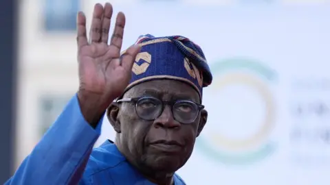 AFP Nigeria President Bola Tinubu arrives for the closing session of the New Global Financial Pact Summit, on June 23, 2023 in Paris.