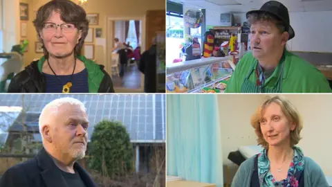 BBC Ann MacGarry, William Lloyd Williams, Dr Julia Wallond and Paul Allen