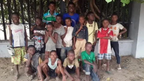 Street Priests Some of the children