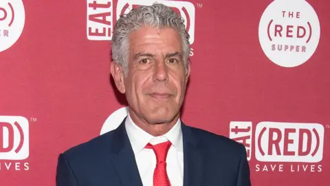 Getty Images Chef Anthony Bourdain attends the The (RED) Supper hosted by Mario Batali with Anthony Bourdain at 225 Liberty Street on June 2, 2016 in New York City.