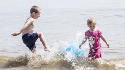 PA Callum and Katie Allinson in Scarborough, North Yorks