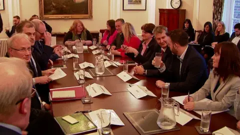 BBC parties meet at Stormont