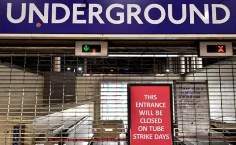 AFP Information sign at Waterloo station