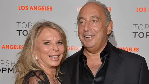 Lester Cohen Lady Tina and Sir Philip Green