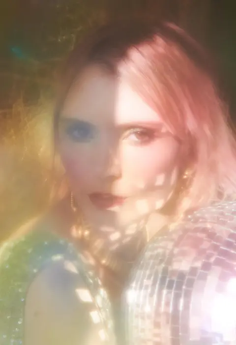 Julia Keil Disco inspired portrait