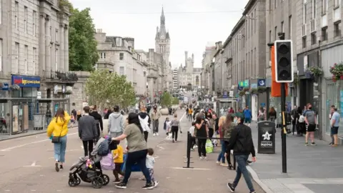 Getty Images Aberdeen city centre