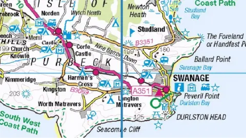 Ordnance Survey OS Map