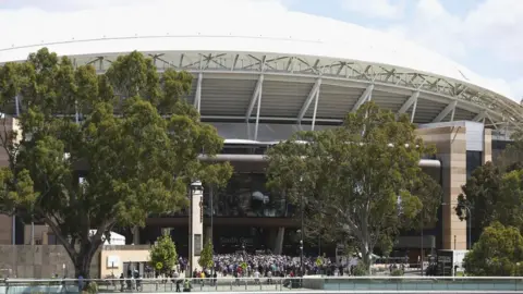 Getty Images An image of the outside of Adelaide Oval