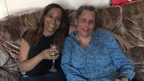 Vicki Fielder Vicki Fielder with sibling