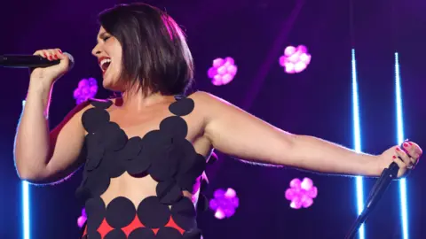 Getty Images Jessie Ware performs onstage during The Mercury Prize 2023 awards show at Eventim Apollo on September 07, 2023 in London, England