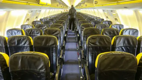Getty Images RyanAir will soon add a "Brexit clause" to any tickets sold for travel after 29 March
