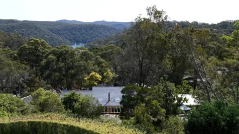 EPA A general view of the former home of missing woman Lynette Dawson, at Bayview on the northern beaches, in Sydney on 12 September 2018