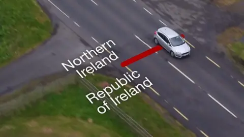 The border with Northern Ireland