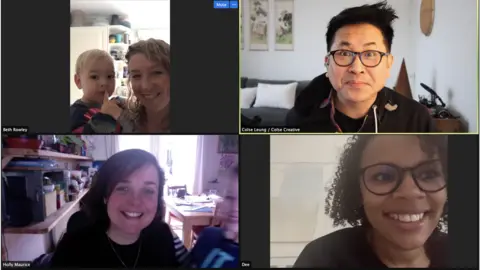 Holly Maurice L-R: Beth Rowley, Colse Leung, Holly Maurice and Dionne Rees