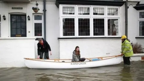 Getty Images Datchet flooding