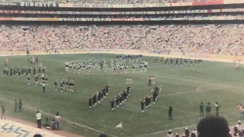 Gill Sayell The 1971 opening ceremony