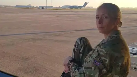 Help for Heroes Georgie Smith was an instructor with the RAF and her current role there is as an office manager for recruitment