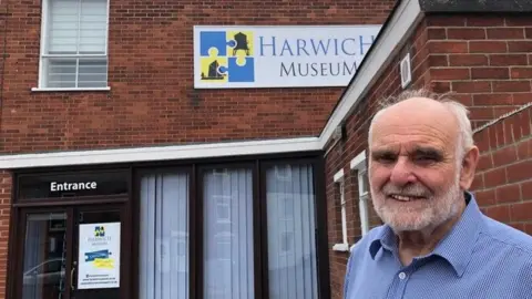 David Whittle, curator of Harwich Museum