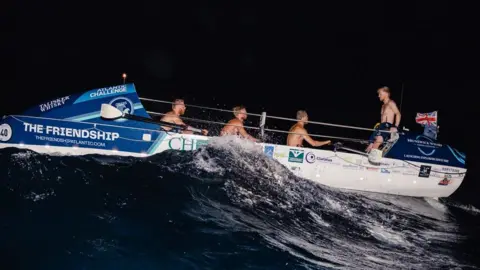 Devon brothers complete Atlantic rowing challenge