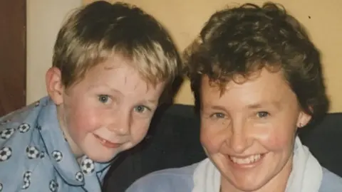 Guy Locke Guy with mum Ali