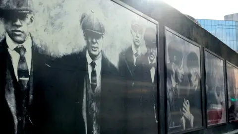 Central BID Birmingham Peaky Blinders mural