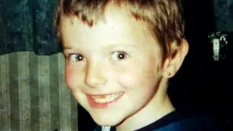 Bryant family A picture of Allan from his childhood