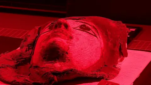 BBC News Mummy case