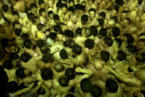 Getty Images Saidaiji-eyo festival