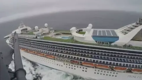 The coronavirus-hit Grand Princess cruise ship