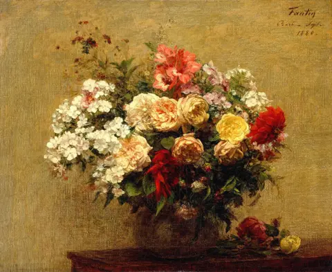 Alamy  Summer Flowers (1880) by Henri Fantin-Latour