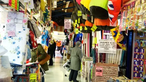 Wakefield Council Castleford market stalls