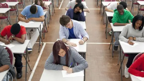 Getty Images Exam a level pupils